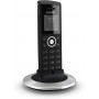 SNOM Office Handset M25 (jusqu'à 75 heures en veille et 7 heures en conversation, combiné IP DECT, écran couleur TFT), noir