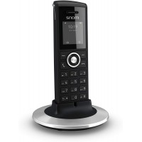 SNOM Office Handset M25 (jusqu`à 75 heures en veille et 7 heures en conversation, combiné IP DECT, écran couleur TFT), noir
