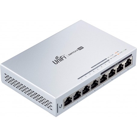 Ubiquiti Networks UniFi Switch 8 Géré Gigabit Ethernet (10/100/1000) Connexion Ethernet, supportant l'alimentation Via ce Port (