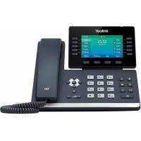 Yealink SIP-T54W téléphone fixe Noir Combiné filaire LCD 10 lignes Wifi - Téléphones fixes (Noir, Combiné filaire, Boutons, Sur 