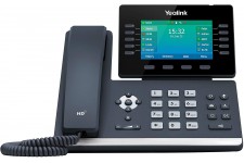 Yealink SIP-T54W téléphone fixe Noir Combiné filaire LCD 10 lignes Wifi - Téléphones fixes (Noir, Combiné filaire, Boutons, Sur 