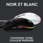 Logitech G203 LIGHTSYNC Souris Gaming avec Eclairage RVB Personnalisable, 6 Boutons Programmables, Capteur Niveau Gaming, 8 000 