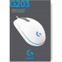 Logitech G203 LIGHTSYNC Souris Gaming avec Eclairage RVB Personnalisable, 6 Boutons Programmables, Capteur Niveau Gaming, 8 000 
