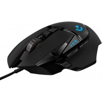 Logitech G502 HERO Souris Gamer Filaire Haute Performance, Capteur Gaming HERO 25K, 25 600 PPP, RVB, Poids Ajustable, 11 Boutons