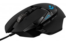 Logitech G502 HERO Souris Gamer Filaire Haute Performance, Capteur Gaming HERO 25K, 25 600 PPP, RVB, Poids Ajustable, 11 Boutons