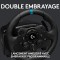 Logitech G923 Volant de Course et Pédales avec Levier de Vitesse, Retour de Force TRUEFORCE, Pédales Sensibles à la Pression, Do