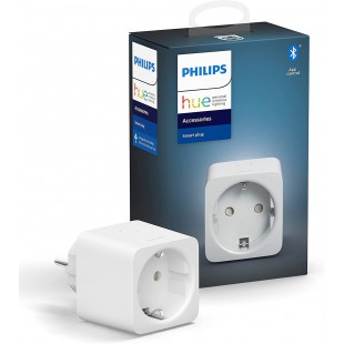 Philips HUE Smart Plug EU (Type F) HUE Smart Plug EU (Type F), sans Fil, Intérieur, Blanc, IP20, 51 mm, 84 mm 