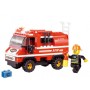 Jeu de construction Sluban Elements Fire Series Camion de pompier