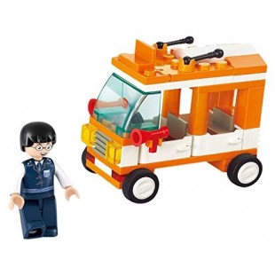 Jeu de construction SLUBAN Elements Town Series Mini Bus