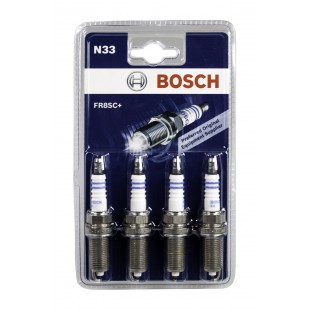 Bosch VR8SC+ (N34) - Bougie d'allumage Nickel - Jeu de 4