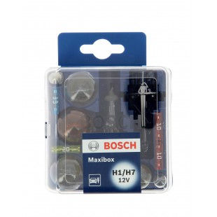 Bosch H1/H7 Maxibox coffret de lampes - 12 V
