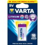 PILE LITHIUM 6F22 / 9V Block (6122) VARTA