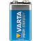 PILE 6LR61 / 9V Block (4922) ALKALINE VARTA