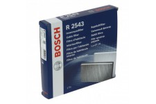 Bosch R2543 - Filtre d'habitacle anti-odeurs au charbon actif - filtre à poussière et à pollen
