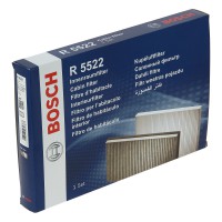 Bosch R5522 - Filtre d'habitacle anti-odeurs au charbon actif - filtre à poussière et à pollen