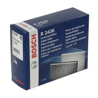 Bosch R2436 - Filtre d'habitacle anti-odeurs au charbon actif - filtre à poussière et à pollen