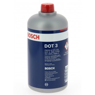 Bosch DOT3 Liquide de Frein - 1L