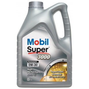 Mobil Super 3000 Huile Moteur, Formula-P 0W-30 5L
