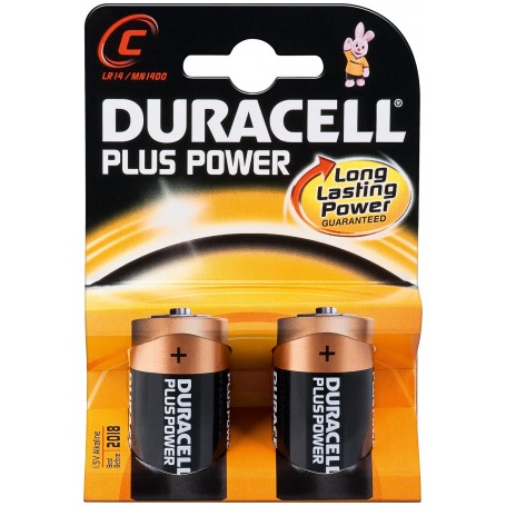 2 PILES LR14/C (Baby) (MN1400) DURACELL