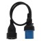 XL Perform Tools 552876 Adaptateur Électrique pour Borne Camping, Prise "camping" mâle CE17, vers prise femelle standard avec te