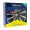 MICHELIN 4 Enjoliveurs NVS 3D Black Edition, 17 Pouces