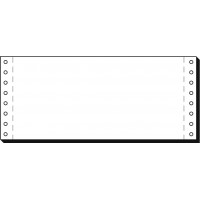 Sigel Papier Listing sans Fin 240 X 4" Simple 70 G/M2 en Blanc Pl Contenu: 3000 Feuilles (04241)
