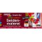 Javana 81800 Lot de 6 couleurs en verre de 20 ml, contour de 20 ml et pinceau, couleurs brillantes hautement pigmentees, pour so