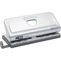 Rapesco 1344 Perforatrice d'Agenda Ajustable 6 Trous, Capacite de 10 Feuilles, Argent