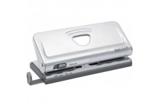 Rapesco 1344 Perforatrice d'Agenda Ajustable 6 Trous, Capacite de 10 Feuilles, Argent