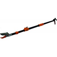 Garten Primus 01410 Secateur telescopique pour Rosier, Noir/Orange, 137,5 x 9 x 3,1 cm