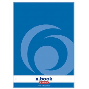 X.book 215434 Bloc de travail 50 feuilles quadrillees Format A4