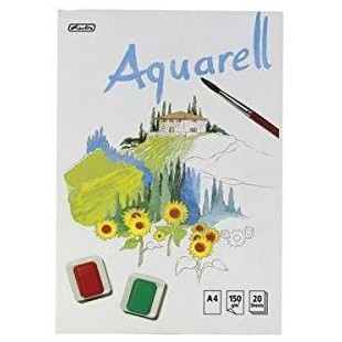 Bloc aquerelle, 210 x 298 mm, contenu: 20 feuilles