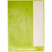 690305 Bloc de feuilles de papier millimetre A3, 20 feuilles a3
