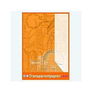 696302 Transparent Bloc A4  30  feuilles de papier