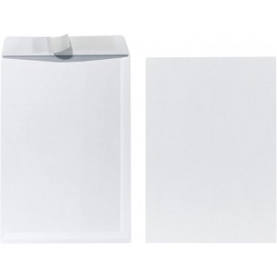 Enveloppes C4 avec patte Autocollante, 90g, 10 Pieces Fsc Mix, Blanc