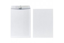Enveloppes C4 avec patte Autocollante, 90g, 10 Pieces Fsc Mix, Blanc