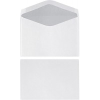 764654 Lot de 25 Enveloppes Blanc