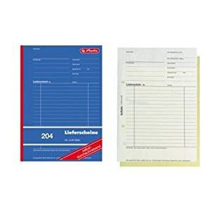 Carnet de note, 204, autocopiant, 2 x 40 feuilles