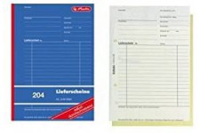 Carnet de note, 204, autocopiant, 2 x 40 feuilles