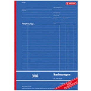 305 autocopiant facture livre A5 2 x 40 feuilles
