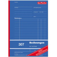  Formularbuch "Rechnung 307", DIN A5, 3 x 40 Blatt