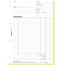 303 autocopiant facture livre A6 2 x 40 feuilles de papier