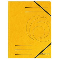 Chemise a elastique A4 Jaune