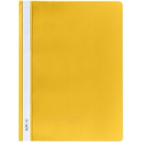 HERLITZ Lot de 10 chemise a lamelle format A4 Polypro Jaune