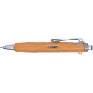 Tombow BC-AP54 Stylo-bille retractable AirPress, orange/argent