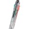 Tombow BC-FRC20 Stylo-bille retractable Reporter 4, 4 couleurs, corps transparent