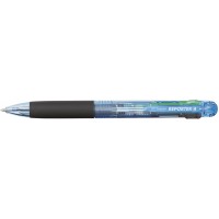 Tombow BC-FRL21 Stylo-bille retractable Reporter 4 Smart, 4 couleurs,translucide