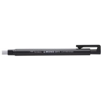 Tombow EH-KUS11 Stylo Gomme Mono zero, rechargeable, pointe rectangulaire 2,5x5mm, noir