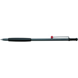 Tombow BC-1000ZS1 Stylo-bille retractable ZOOM 707, gris/noir/rouge
