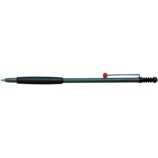 Tombow BC-1000ZS1 Stylo-bille retractable ZOOM 707, gris/noir/rouge